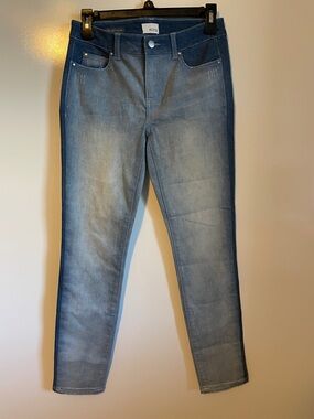 Ecru The St. Marks Seam Front Jeans Womens Size 26 Blue Wash Skinny Denim